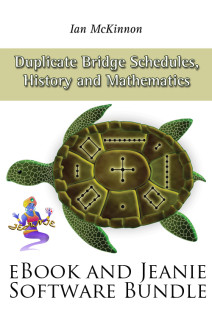 Duplicate Bridge Schedules and Jeanie Program